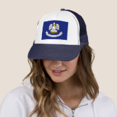 Louisiana Flag Hat Truckerkappe (Beispiel)