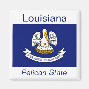 Louisiana Flag Magnet
