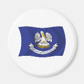 Louisiana Flag Magnet (Vorne)