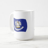 Louisiana Flag Tasse (Vorderseite Links)
