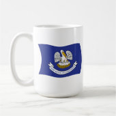 Louisiana Flag Tasse (Links)