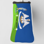 Louisiana-Flagge Golf Headcover (Rotieren 90)