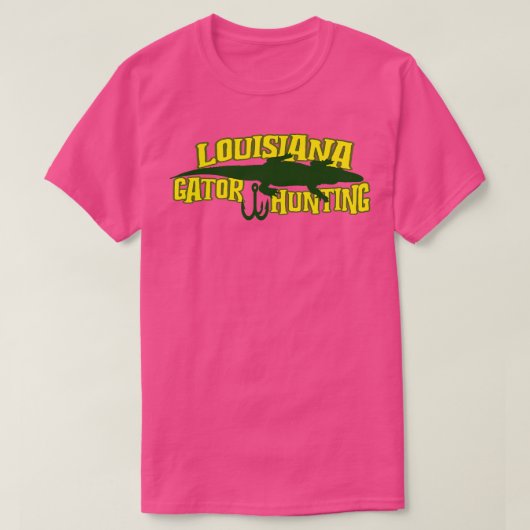 LOUISIANA GATOR JAGD TShirt (Design vorne)