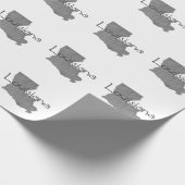 Louisiana Geschenkpapier (Ecke)