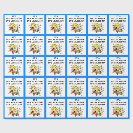 LOUISIANA GESCHENKPAPIER (Flach)
