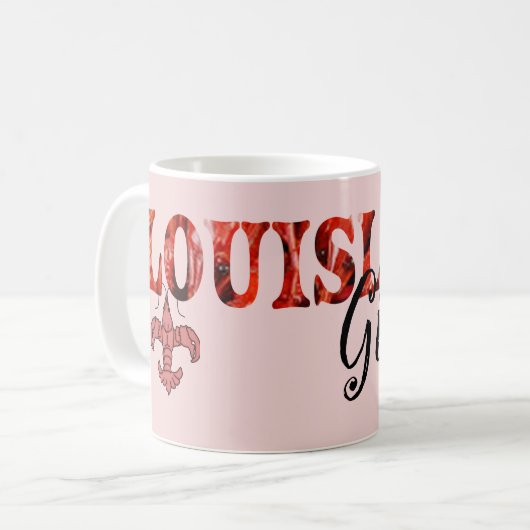 Louisiana Girls Kaffeetasse (Vorderseite Links)