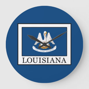 Louisiana Große Wanduhr