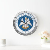 Louisiana Große Wanduhr (Zuhause)