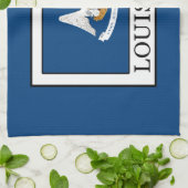 Louisiana Handtuch (Gefaltet)