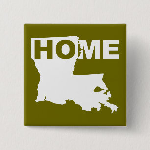 Louisiana Heimweg von State Button Abzeichen Pin