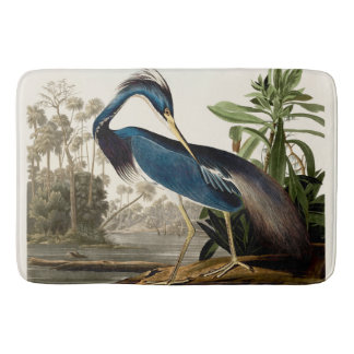 Louisiana Heron, 1834, From the Birds of America Badematte