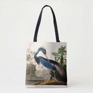 Louisiana Heron, 1834, From the Birds of America Tasche