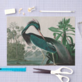 Louisiana Heron Birds of America Audubon Print Seidenpapier (Handwerk)