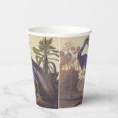 Louisiana Heron oder Trikolore Heron von Audubon Pappbecher (Rechts)