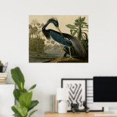 Louisiana Heron Poster (Heimbüro)