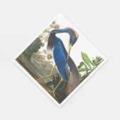 Louisiana Heron von John James Audubon Serviette (Ecke)