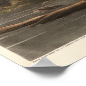 Louisiana Heron von Vögeln Amerikas (1827) Poster (Ecke)