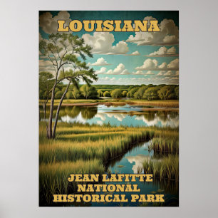 Louisiana Jean Lafitte National Historical Park 3 Poster