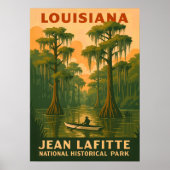 Louisiana Jean Lafitte Nationalpark 1 Poster (Vorne)