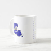 Louisiana Kaffeetasse (Vorderseite Links)