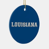 Louisiana Keramik Ornament (Rechts)