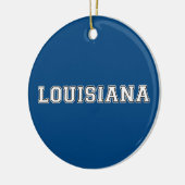 Louisiana Keramik Ornament (Links)