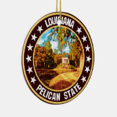 Louisiana Keramik Ornament (Rechts)