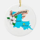 Louisiana Keramik Ornament (Vorne)