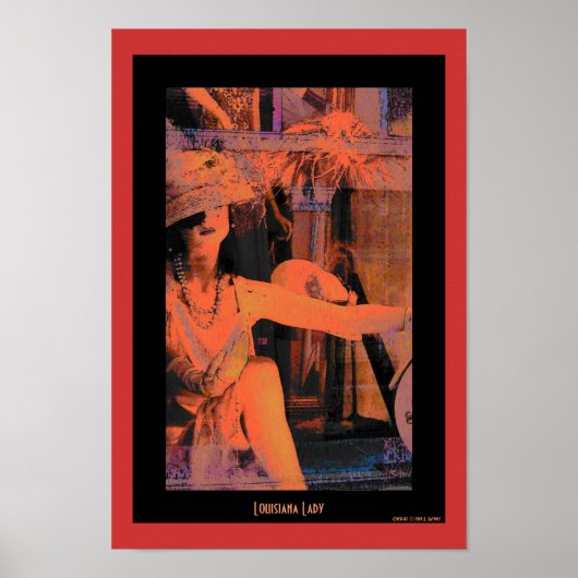 Louisiana Lady Poster (Vorne)