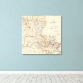 Louisiana Leinwanddruck (Insitu (Holzboden))