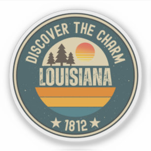 Louisiana Liebe - NOLA Geschenk  Aufkleber