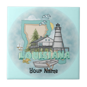 Louisiana Lighthouse Fliese