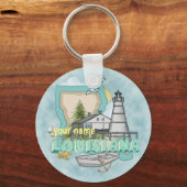 Louisiana Lighthouse Schlüsselanhänger (Vorderseite)