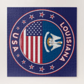 Louisiana, Louisiana heiratet phone zu sticker, Puzzle (Horizontal)