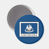 Louisiana Magnet (Vorderseite/Rückseite)