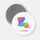 Louisiana Magnet (Vorderseite/Rückseite)