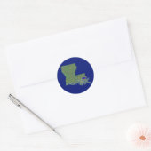 Louisiana Map Sticker (Umschlag)