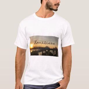 Louisiana Mississippi River Bridge T - Shirt