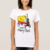 Louisiana Mobile Notary Chick Red Wagon T-Shirt (Vorderseite)