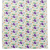 Louisiana New Orleans Mardie Gras Duschvorhang (Vorderseite)