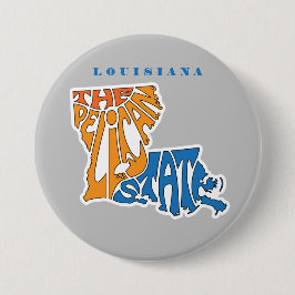 Louisiana Nickname Word Art Art Button