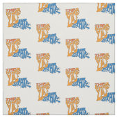 Louisiana Nickname Word Art Pattern Stoff (Muster)
