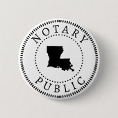 Louisiana Notary Public Button (Vorderseite)
