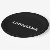 Louisiana Pappteller (Schrägansicht)