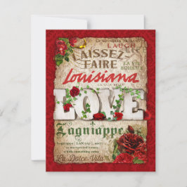 Louisiana-Party Einladung
