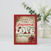 Louisiana-Party Einladung (Stehend Vorderseite)