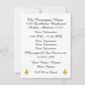 Louisiana-Party Einladung (Rückseite)