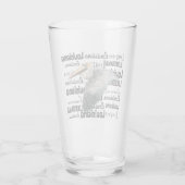 Louisiana Pelican Glass Glas (Rückseite)