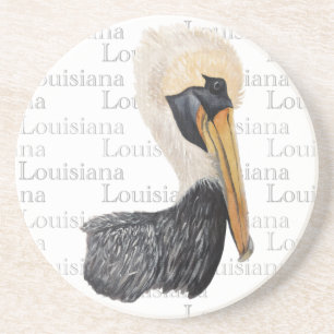 Louisiana Pelican Sandstone Untersetzer