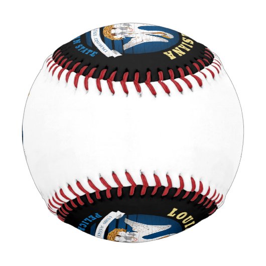 LOUISIANA PELICAN STAAT FLAG BASEBALL (Rückseite)